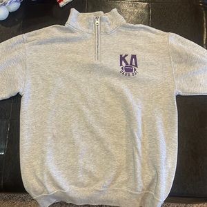 Kappa Delta 3/4 zip up sweatshirt